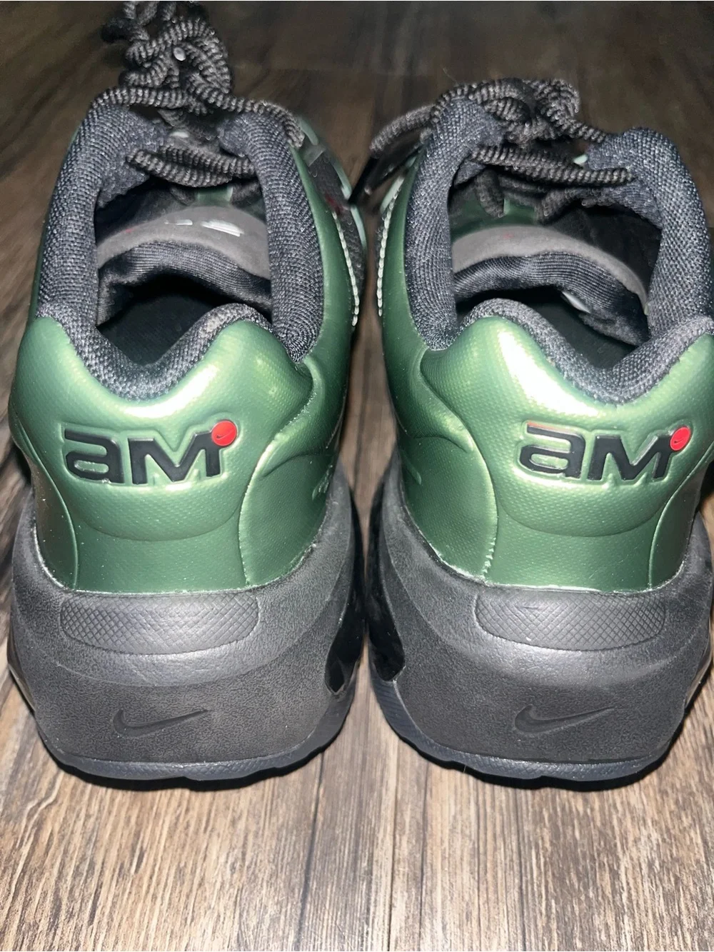 Nike Men’s Black and Green Air Max Sneaker